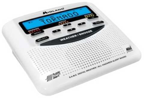 Midland Radios WX Civil Trilingual Monitor w/SAME WR120B