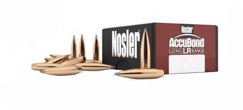 <span style="font-weight:bolder; ">Nosler</span> AccuBond LR 308 Caliber 190 Grains Spitzer Point Long Range Bullets 100 Per Box