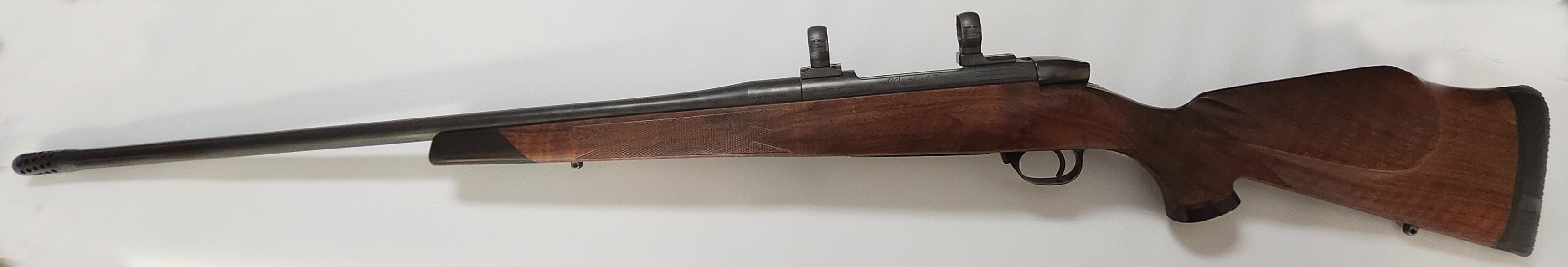 Weatherby Mark V Euromark Rifle 340 Weatherby Magnum 26" Barrel with Walnut Stock