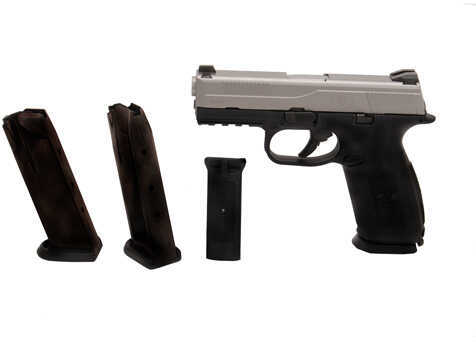 FNH USA FNS-40 No Safety 40 S&W 14 Round, 3 Magazines Black/Stainless Steel Semi Automatic Pistol 66761