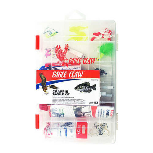Eagle Claw Fishing Tackle EC CRAPPIE KIT 53 PIECE TK-CRPPE1 - 11080532