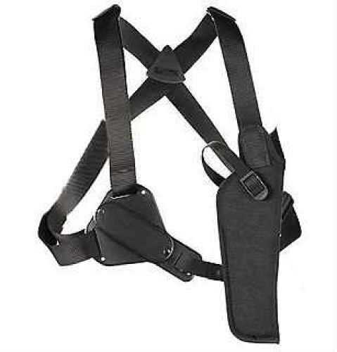 Uncle Mikes Sidekick Vertical Shoulder Holster Cordura Black Size 0, Right Hand 83001