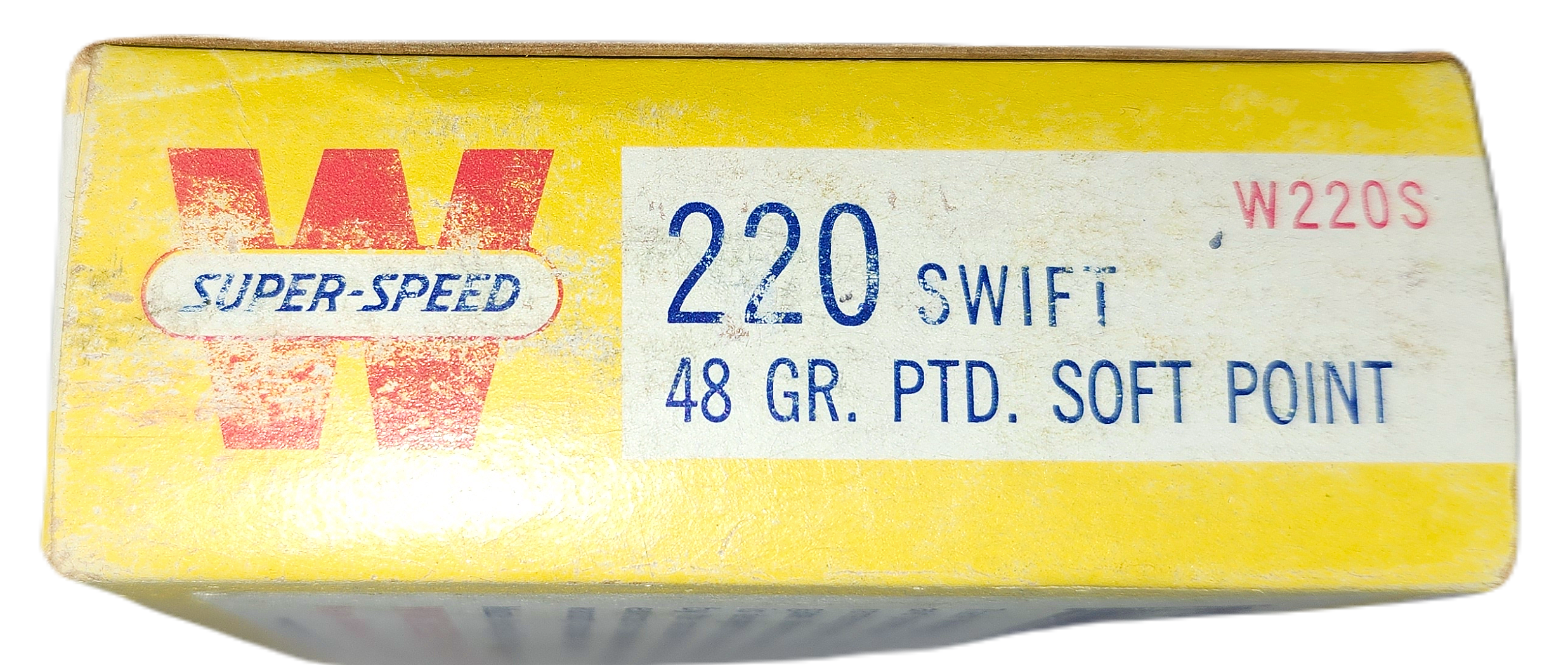 Winchester Super-Speed 220 Swift 48 Gr. Ptd Soft Point Ammo (1964 Production)