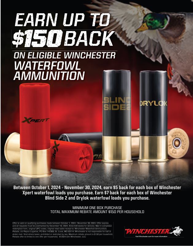 Winchester – Waterfowl Ammunition Rebate