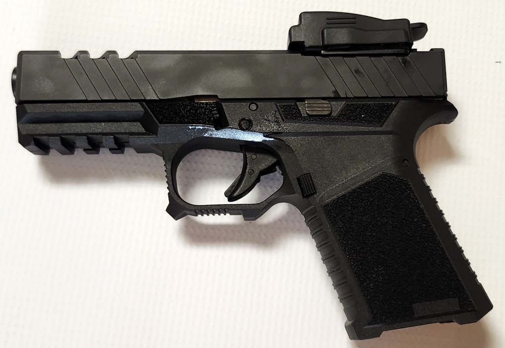 Sct Compact Gen3 19 Pistol 9mm With 17 Round Mags And NcStar VDFLIPGLOM2 FlipDot M2 Sight