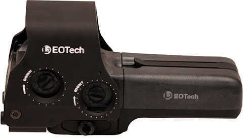 EOTech 558 Military Night Vision Compatible Sight 65MOA Ring And 1 MOA Dot Black AA Battery QuickDisconnect Mou