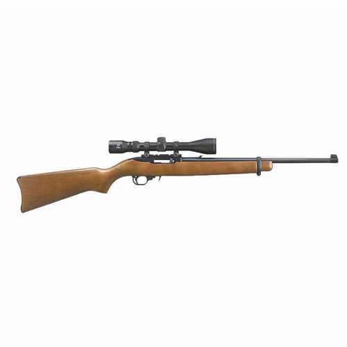 Ruger 10/22 22 LR W/Viridian Eon rifle 18.5 in barrel. rd capacity blued polymer finish