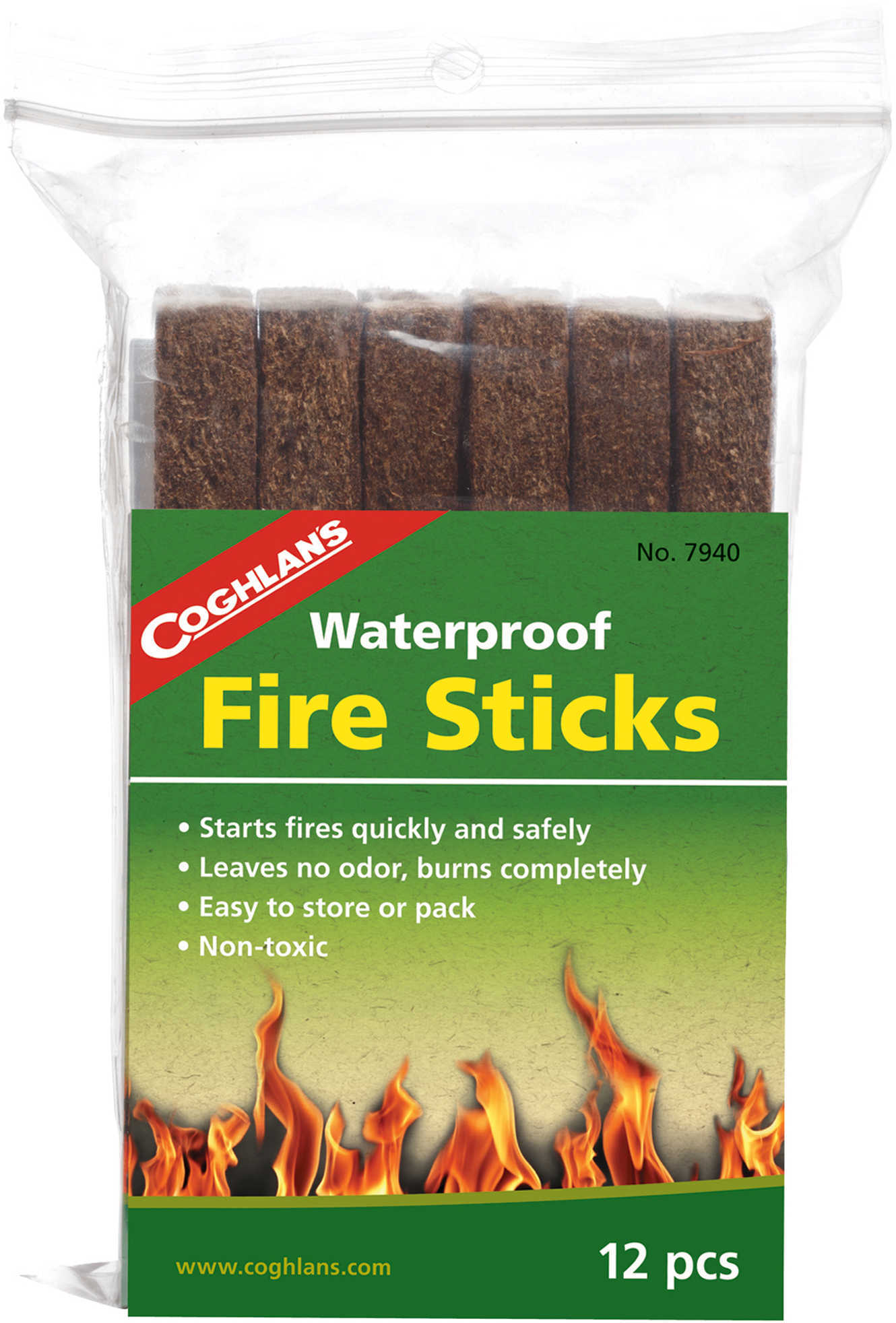 Coghlans Fire Sticks, Package of 12 Md: 7940
