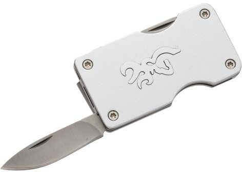 Browning Buckmark Money Clip Knives Silver Md: 3220122