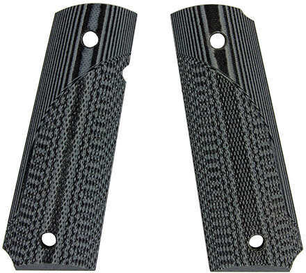 Pachmayr G-10 Tactical Pistol Grips 1911, Gray/Black, Fine Md: 61001