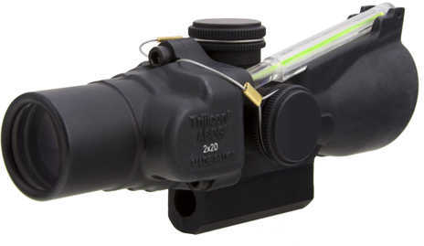 Trijicon ACOG Rifle Scope 2X 20 Green Crosshair Matte M16 Base Dual Illuminated 0.5MOA Ta47G-4