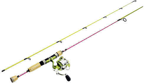 Eagle Claw Fishing Tackle Skins Spinning Combo 56 Length 2pc 5.1: Gear  Ratio 3BB+1RB Bearings Md: ECFSR - 11127065