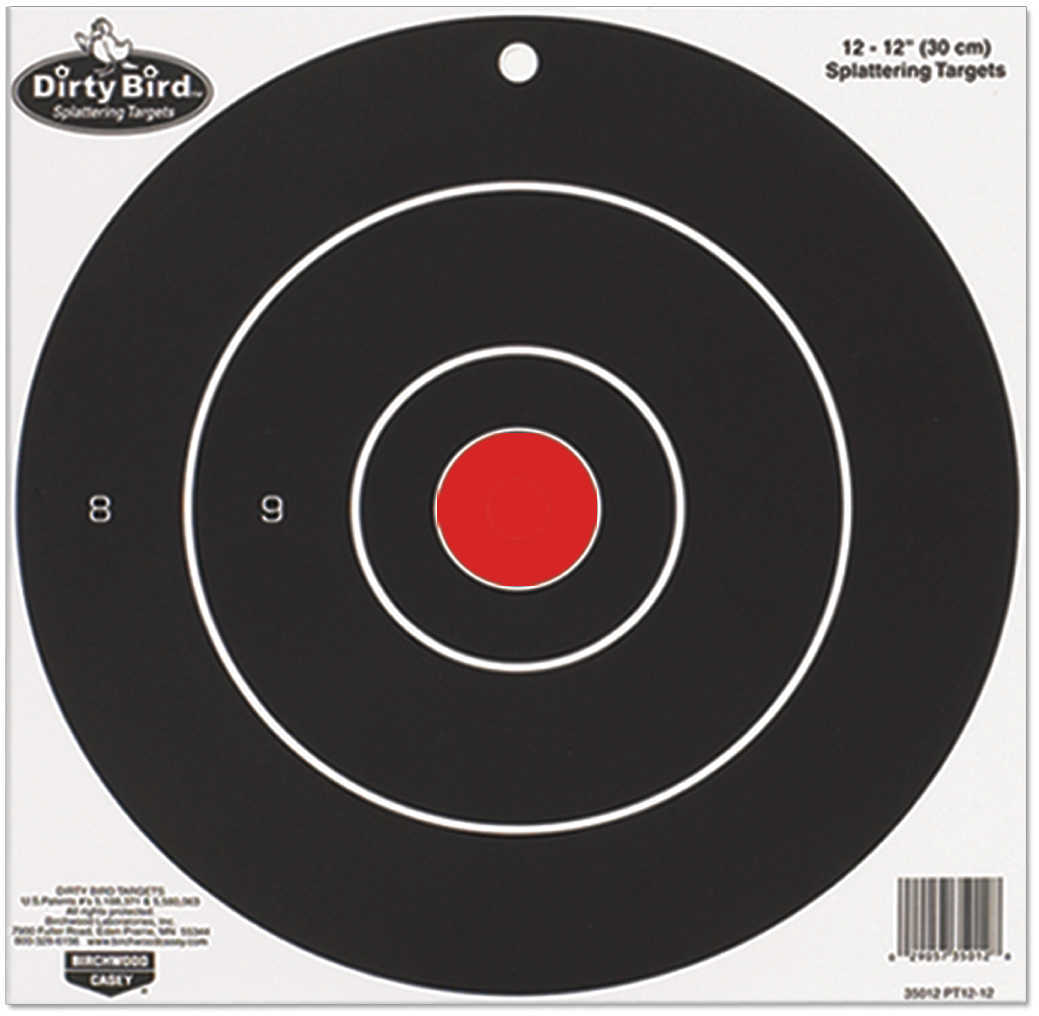 Birchwood Casey Dirty Bird 17.25" Bulls-Eye Target 100/ct