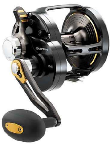 Daiwa Saltiga Dog Fight Lever Drag Conventional Reel, 6.1:1 Gear Ratio, 7 Bearings, RH Md: SALD60HDF