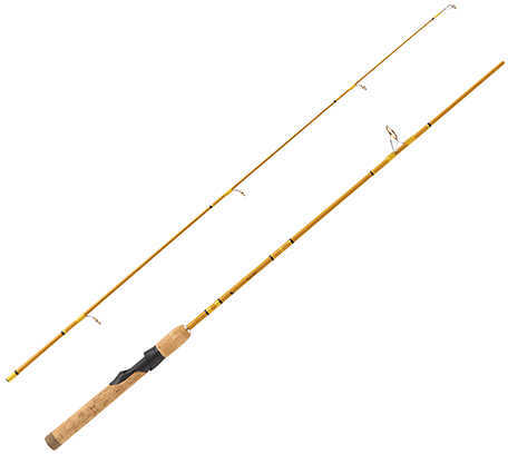 Eagle Claw Fishing Tackle Crafted Glass Spinning Rod 56" Length 2 Piece Light Md: CG56LS2