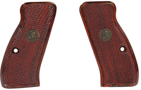 Pachmayr Renegade Wood Laminate Grips CZ 75 Compact, Rosewood, Checkered Md: 63230