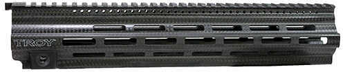 Troy Industries 13" HK416 Rail, Carbon Fiber, Black Md: SRAI-H41-13CT-00