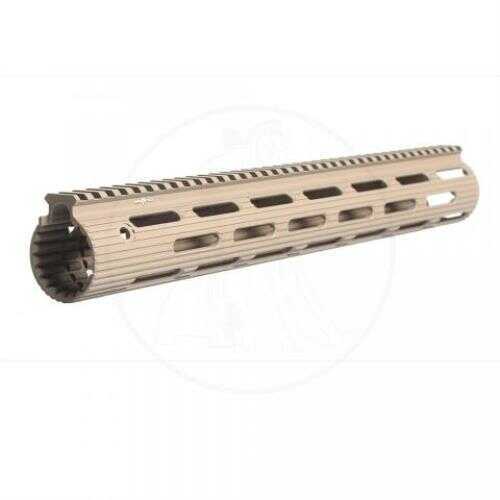 Troy Industries 9" Alpha Enhanced Drop-In BattleRail Flat Dark Earth Md: SRAI-DA1-90FT-00