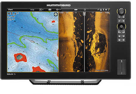 Humminbird Chirp Solix 15 SI GPS Mega Side Imaging and Down Model: 410420-1