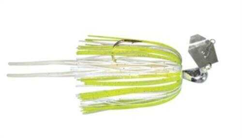 Z-Man / Chatterbait Original Lures 3/8 oz Weight 5/0 Hook Chartreuse/White/Gold Blade Per 1 Md: CB