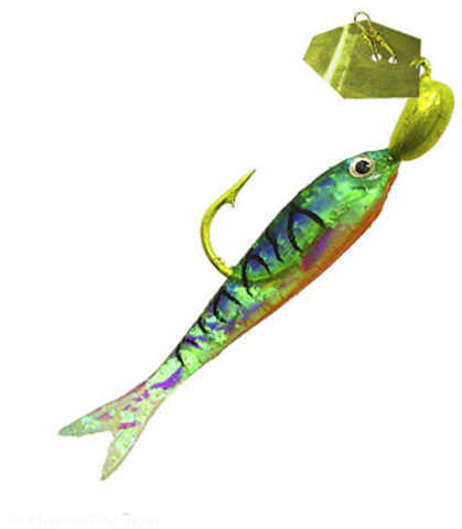 Z-Man / Chatterbait Flashback Mini Lures 1/16 oz Weight Chartreuse/Fire Tiger Per Md: CB-FBMINI116