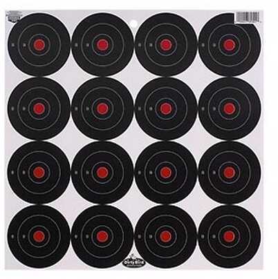 Birchwood Casey Dirty Bird Paper Targets 3", Round, (12 Pack) 35309