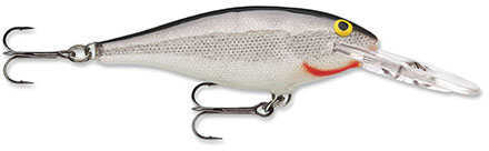 Rapala Shad Lure Freshwater Size 06 2 1/2" Length 5-10 Depth Silver Package of