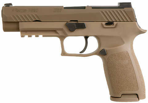 Sig Sauer P320 M17 Semi Automatic Pistol 9mm Luger 4.7" Barrel 17 Round Capacity Coyote PVD Finish