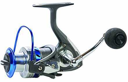 Eagle Claw Blue River Spinning Reel 10 Size 5.1:1 Gear Ratio Bearings Left Hand Md: ECBR10