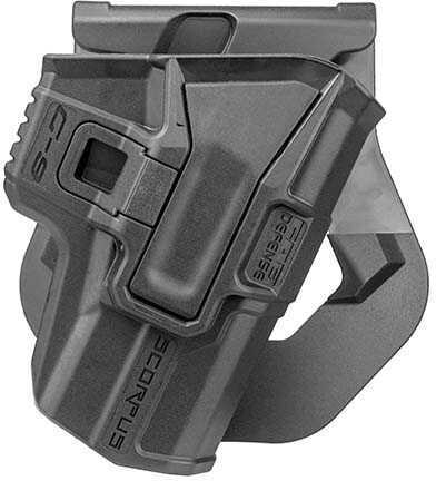 Mako Group Model M24 Paddle Holster for Glock 45 Ambidextrous Black Md: G-21-B