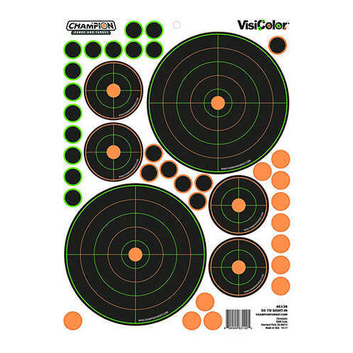 Champ 46138 50Yd Sight In BULLS Eye Variety 5Pk