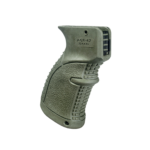 FAB Defense Rubberized Ergonomic Pistol Grip AK-47/74 AKS-74U Krinkov Galil Models Olive Drab Green