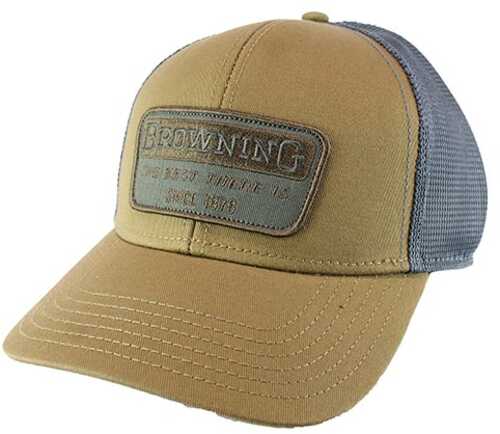 Browning Cap Best Patch, Moss/Gray