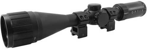 BSA Optix Riflescope 4.5-18x44mm, Illuminated BDC-8 Reticle, AO, Black