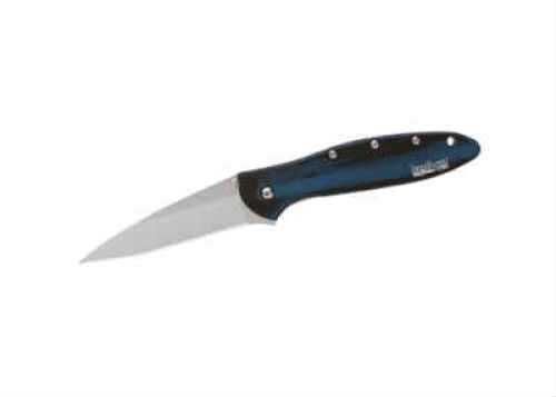 Kershaw Leek, Smoke Black/Blue - New In Package