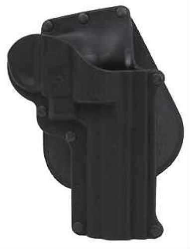 Fobus Roto Paddle Holster Fits Smith & Wesson 4" L/K Frame Taurus 66/431/65 Right Hand Kydex Black SW4RP