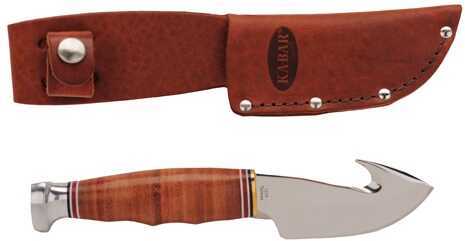 Ka-Bar Leather Handled Hunters Game Hook 7 1/4" 2-1234-5