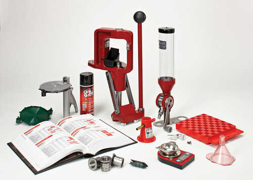 <span style="font-weight:bolder; ">Hornady</span> Lock-N-Load Classic Kit containing Single-Stage Press Powder Measure Electronic