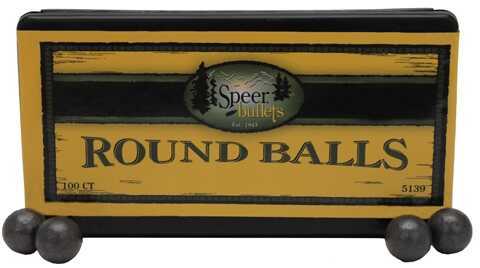 Speer Lead Round Balls .490 177 Grains (Per 100) 5139