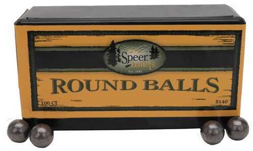 Speer Lead Round Balls .495 182 Grains (Per 100) 5140