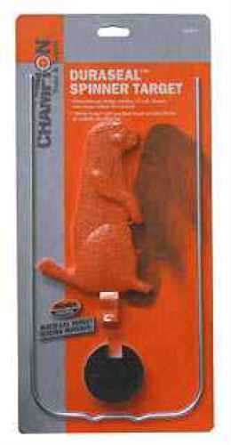 Champion Traps and Targets DuraSeal Spinner Single 7" varmint Orange 40954