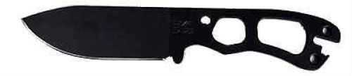 KABAR Becker Necker Fixed Blade Knife 1095 Cro-Van/Black Plain Drop Point Nylon Sheath 3.25" Black Box Bk11