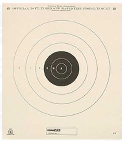 Champion Traps & Targets GB3 NRA 50 Feet Pistol Timed Rapid Fire 12 Pack 40751