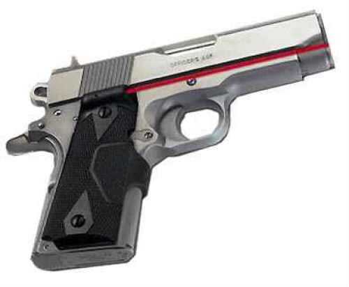 Crimson Trace Corporation Hi-Brite LaserGrip Fits 1911 Officer's/Defender Front Activated LG-404