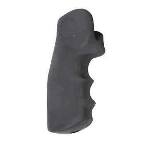 Hogue Grips Monogrip Colt Python Finger Groove Rubber Black 46000-img-0