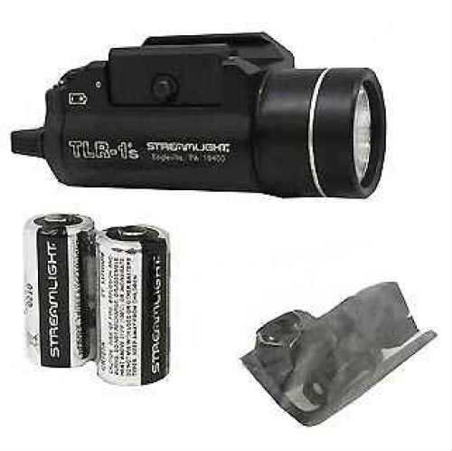 Streamlight TLR-1s Tactical Light C4 LED 300 Lumens with Strobe Black Finish Batteries 69210