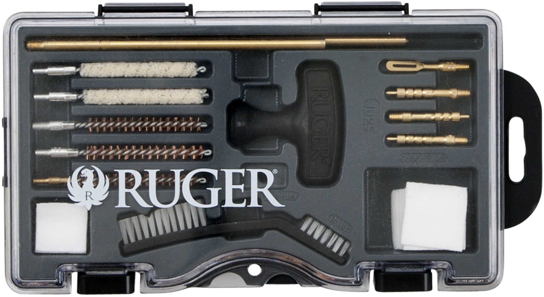 Allen Cases Ruger Rimfire Cleaning Kit and Molded Tool Box Gray 27822-img-1