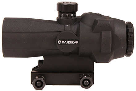 Barska Optics AR-X Pro Prism Scope 4X32mm, Illuminated Cross Dot Reticle, Black Md: AC12694