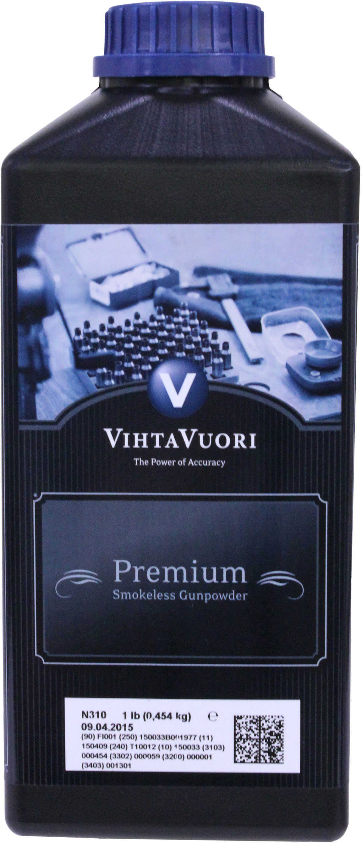 Vihtavuori N310 Smokeless Handgun Powder, 1 lb Container Md: N3101