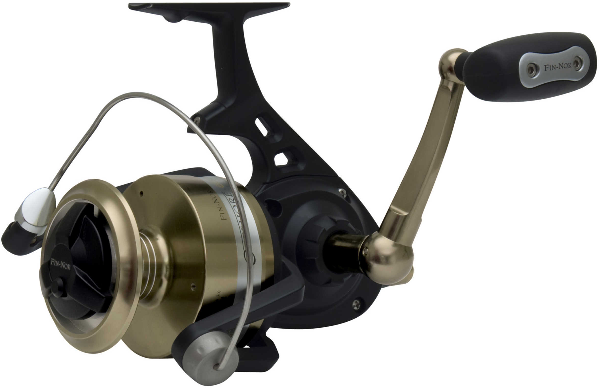 Zebco / Quantum Fin-nor Offshore Spinning Reel Size 65 4.4:1 Gear Ratio 38" Retrieve Rate Bearings Left Hand M